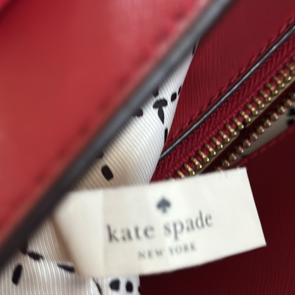 Kate Spade Red Leather Bag - Picture 5 of 16